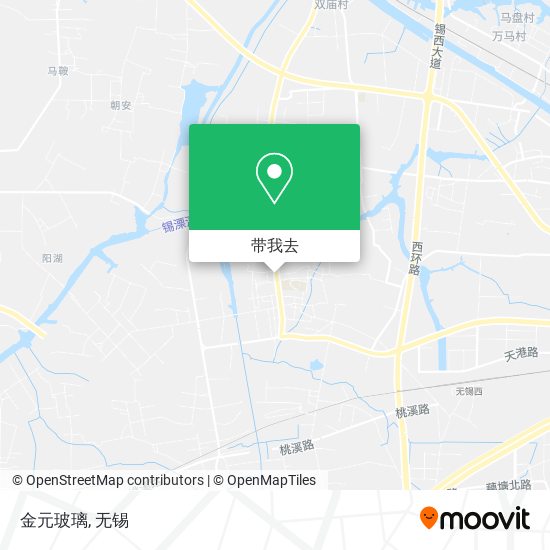 金元玻璃地图