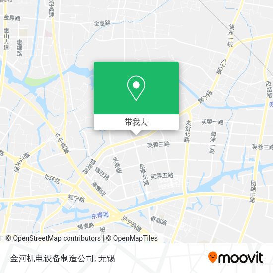 金河机电设备制造公司地图