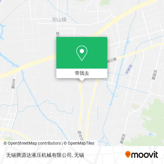 无锡腾源达液压机械有限公司地图