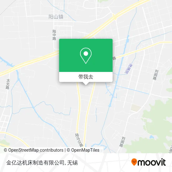 金亿达机床制造有限公司地图