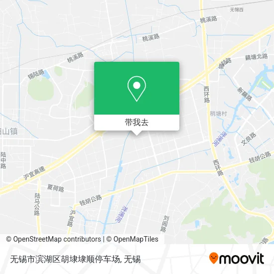 无锡市滨湖区胡埭埭顺停车场地图