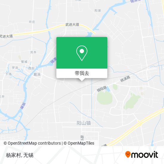 杨家村地图
