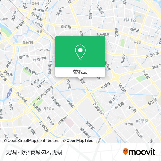 无锡国际招商城-Z区地图