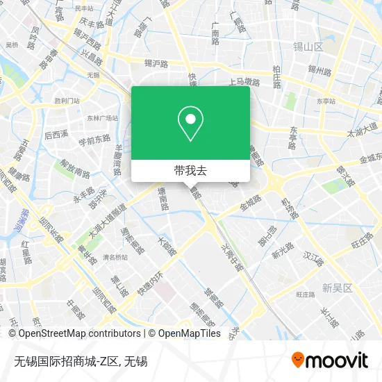 无锡国际招商城-Z区地图