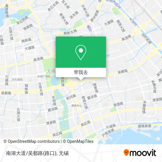 南湖大道/吴都路(路口)地图