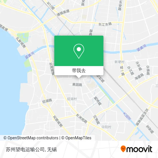 苏州望电运输公司地图