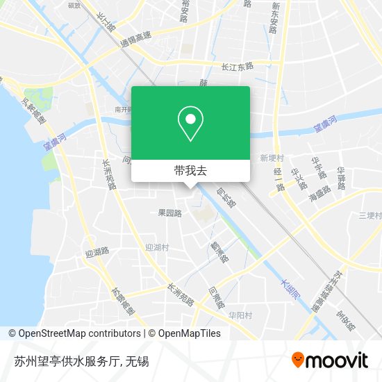苏州望亭供水服务厅地图
