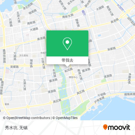 秀水坊地图