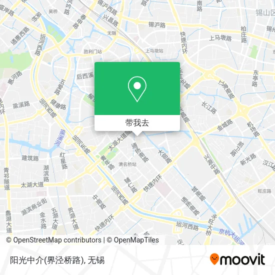 阳光中介(界泾桥路)地图