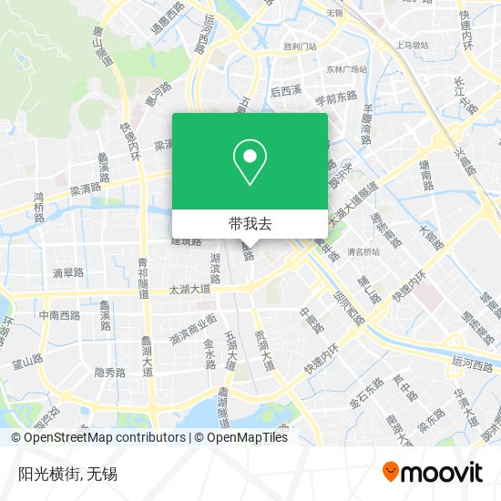 阳光横街地图