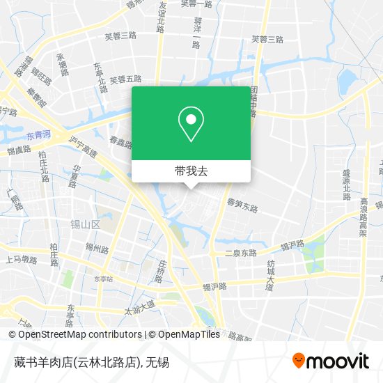 藏书羊肉店(云林北路店)地图