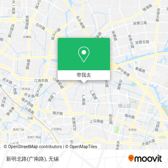 新明北路(广南路)地图