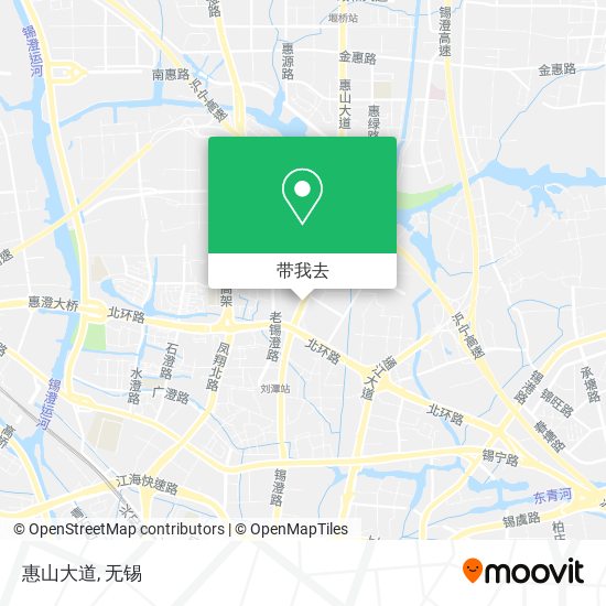 惠山大道地图