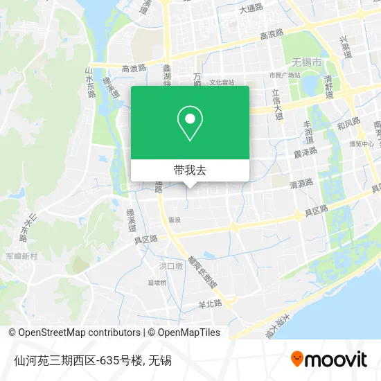 仙河苑三期西区-635号楼地图