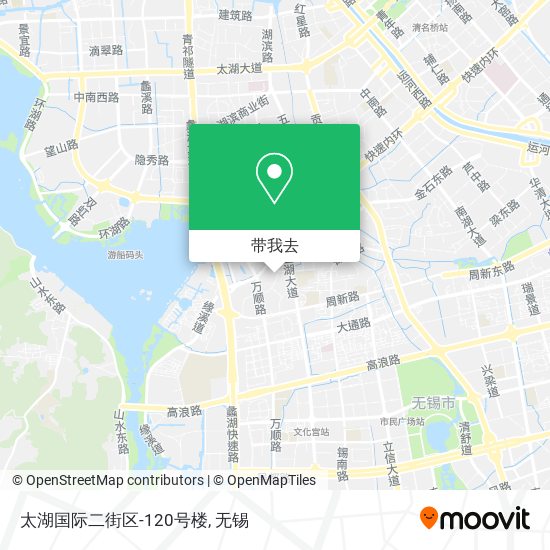 太湖国际二街区-120号楼地图
