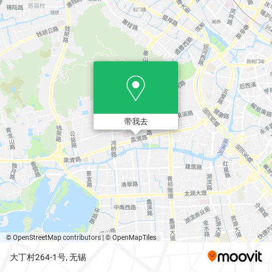 大丁村264-1号地图