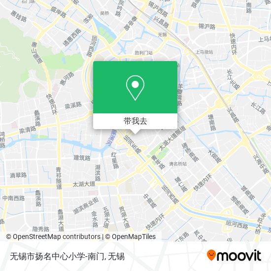 无锡市扬名中心小学-南门地图