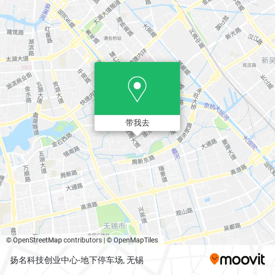 扬名科技创业中心-地下停车场地图