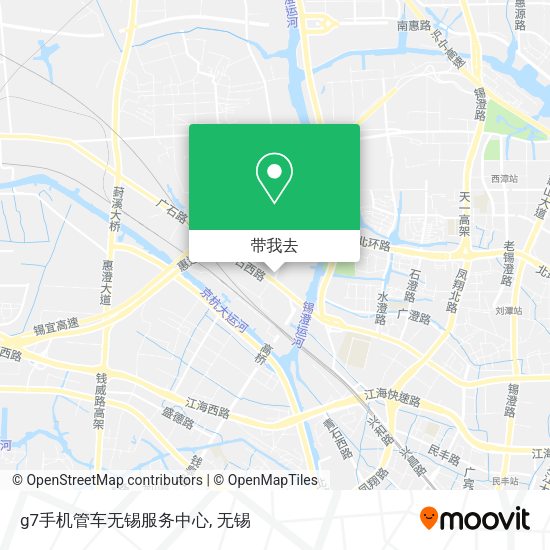g7手机管车无锡服务中心地图