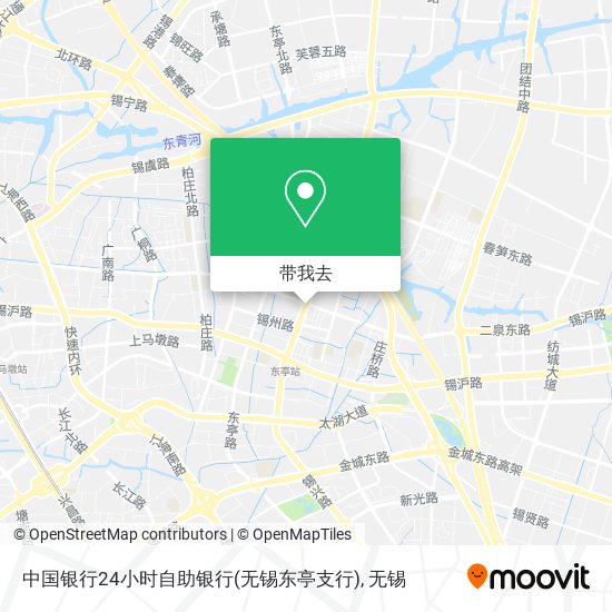 中国银行24小时自助银行(无锡东亭支行)地图
