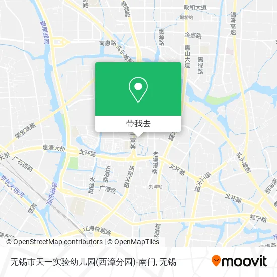 无锡市天一实验幼儿园(西漳分园)-南门地图