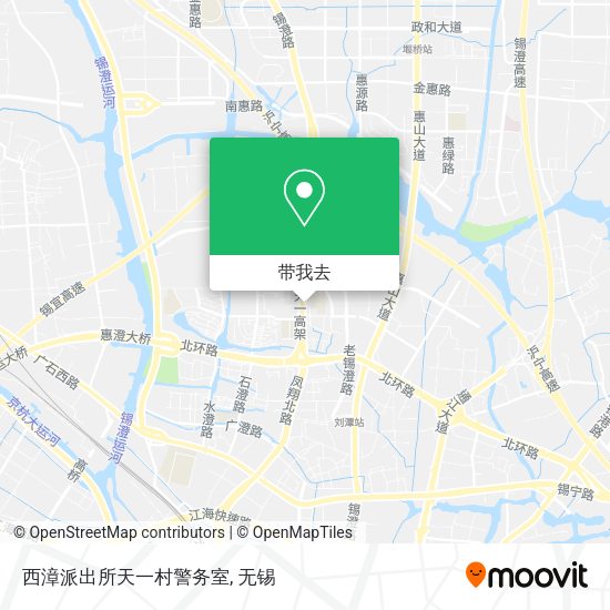 西漳派出所天一村警务室地图