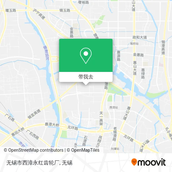 无锡市西漳永红齿轮厂地图