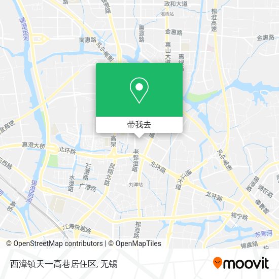 西漳镇天一高巷居住区地图