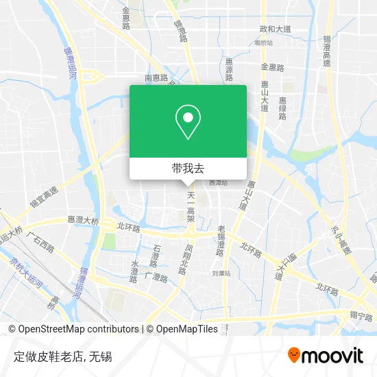 定做皮鞋老店地图