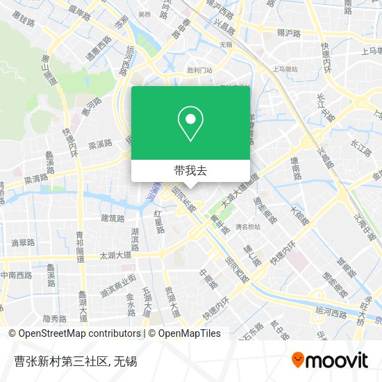 曹张新村第三社区地图