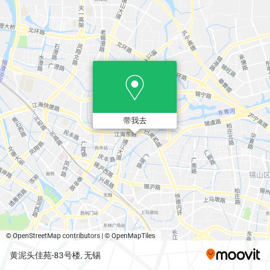 黄泥头佳苑-83号楼地图