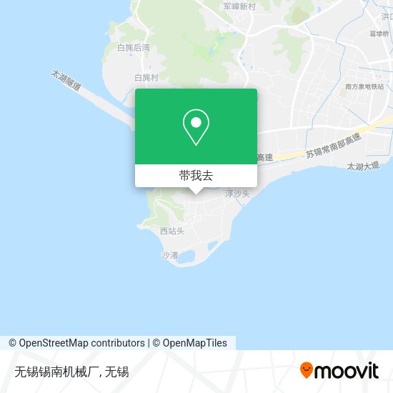 无锡锡南机械厂地图
