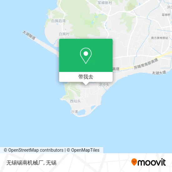 无锡锡南机械厂地图