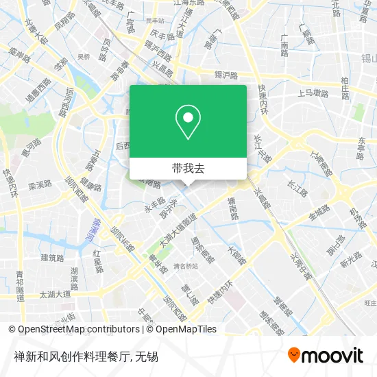 禅新和风创作料理餐厅地图