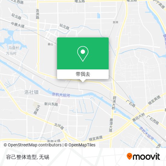 容己整体造型地图