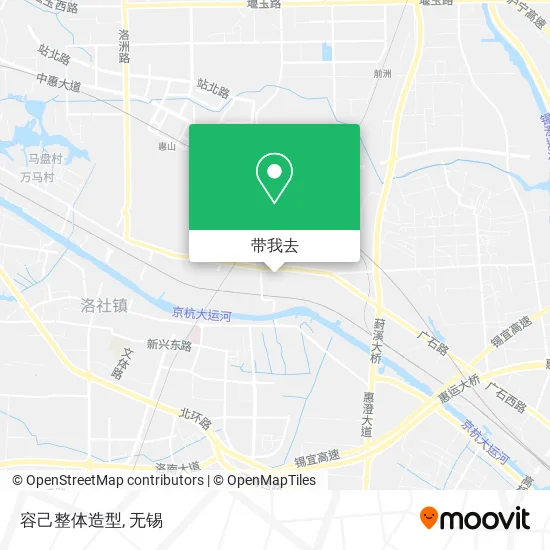 容己整体造型地图