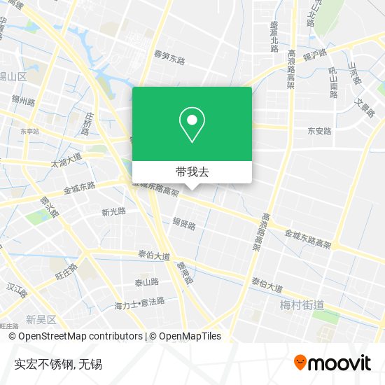 实宏不锈钢地图