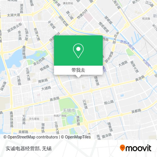 实诚电器经营部地图