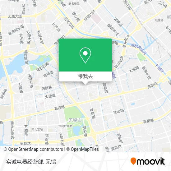 实诚电器经营部地图