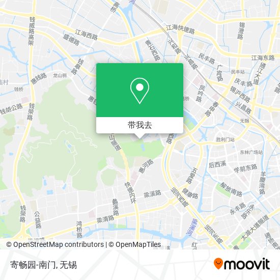 寄畅园-南门地图
