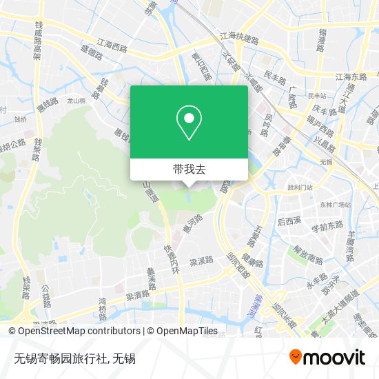 无锡寄畅园旅行社地图