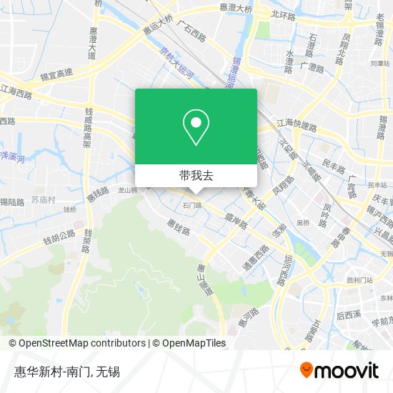 惠华新村-南门地图