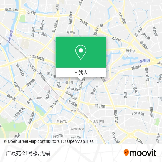 广晟苑-21号楼地图