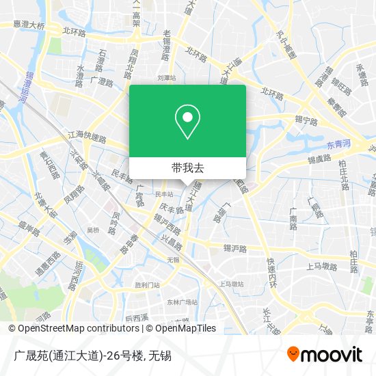 广晟苑(通江大道)-26号楼地图