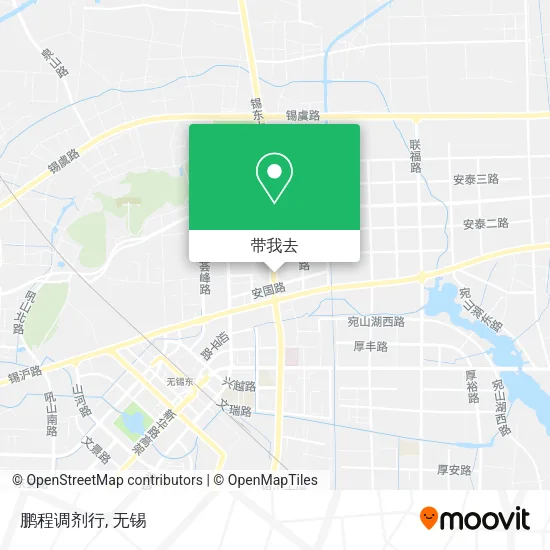 鹏程调剂行地图
