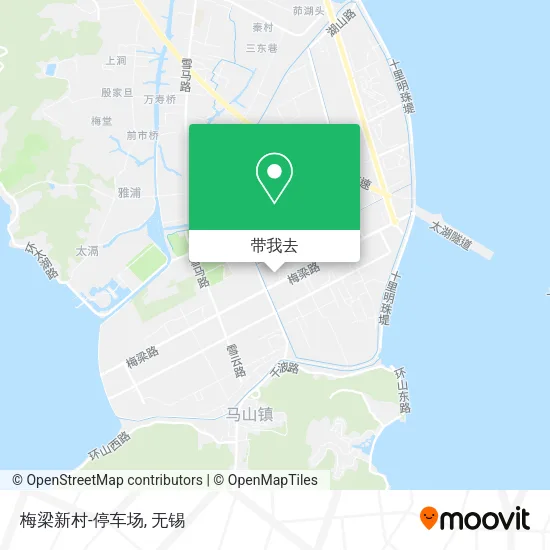 梅梁新村-停车场地图