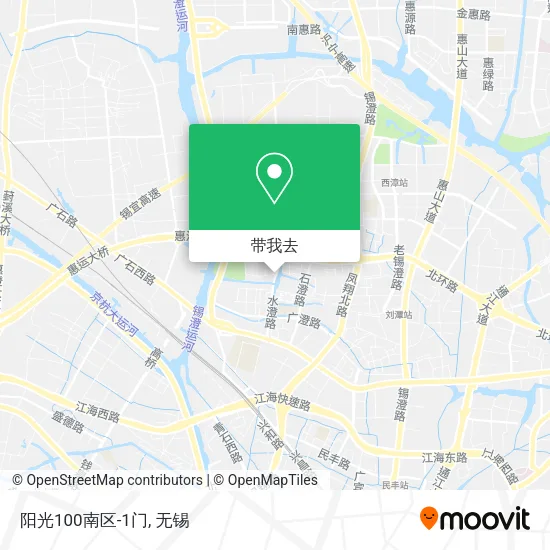阳光100南区-1门地图