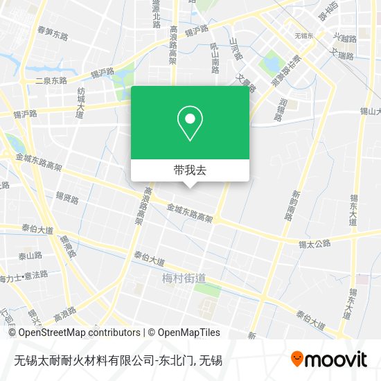 无锡太耐耐火材料有限公司-东北门地图