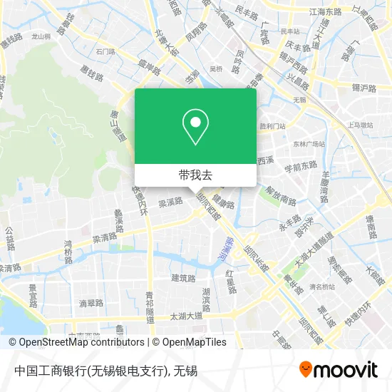 中国工商银行(无锡银电支行)地图