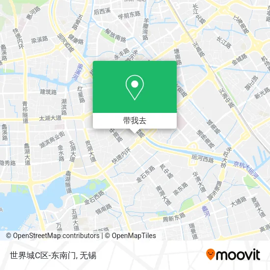 世界城C区-东南门地图